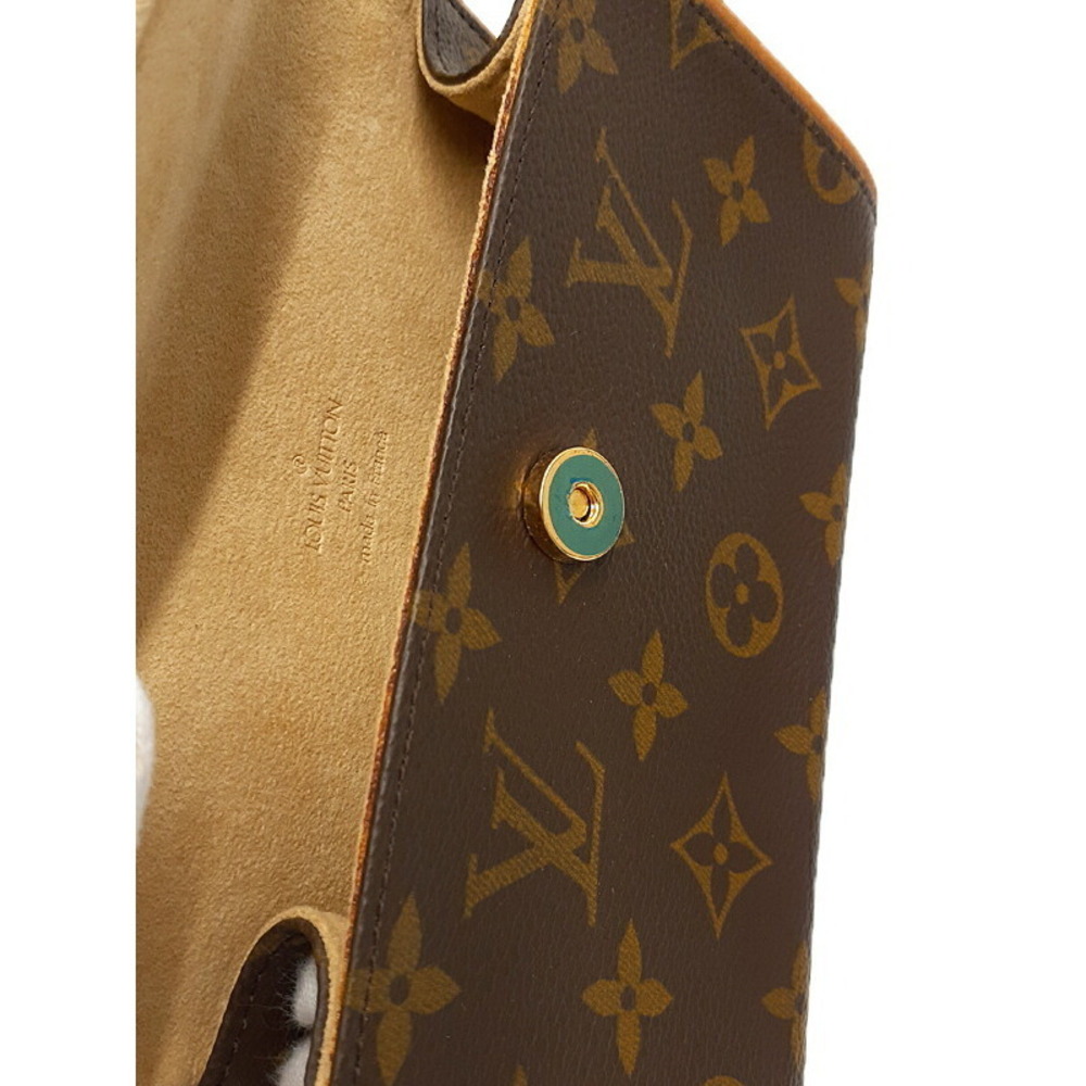 Louis Vuitton Monogram Leather Brown Pochette Florentine Waist Pouch - Picture 5 of 9